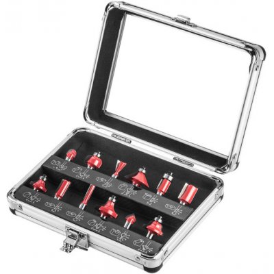 Graphite 12 ks horní frézka - stopka 8mm – Sleviste.cz