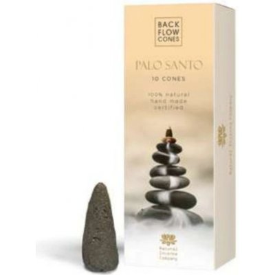 Back Flow Cones Vonné kužely tekoucí dým Svaté dřevo Palo Santo 10 ks – Sleviste.cz