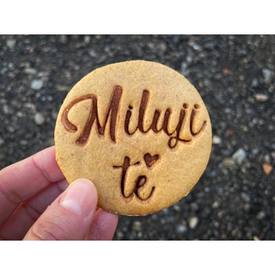 TVOŘÍTKO Miluji Tě - razítko Rozměr: 7 cm, + Vykrajovátko: Ano – Hledejceny.cz