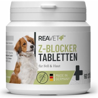 Reavet Z-Blocker pro psy proti klíšťatům 60 tablet – Zbozi.Blesk.cz