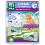 Menforsan Antiparazitní pipety pro kočky 2 x 1,5 ml – Zboží Mobilmania