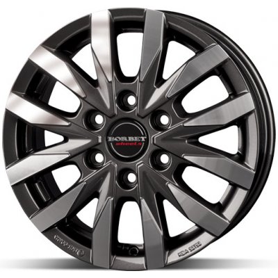 Borbet CW6 6,5x17 6x130 ET54 anthracite polished – Hledejceny.cz