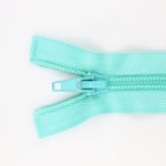 Spirálový zip dělitelný 50 cm mint – Zboží Mobilmania