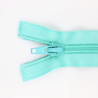 Spirálový zip dělitelný 50 cm mint – Zboží Mobilmania