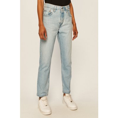 Levi's Džíny 501 Crop 36200.0124-MedIndigo modrá – Zboží Mobilmania