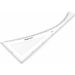 Prima-obchod Krejčovský příložník / pravítko délka 60 cm, barva bílá – Sleviste.cz