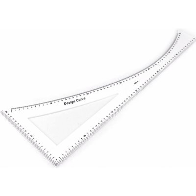 Prima-obchod Krejčovský příložník / pravítko délka 60 cm, barva bílá – Sleviste.cz