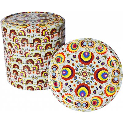 PROHOME - Víčka zavařovací TWIST 82 FOLK balení 10ks – Zboží Dáma