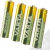 Baterie nabíjecí Varta Recycled AAA 800 mAh 4ks 56813101404