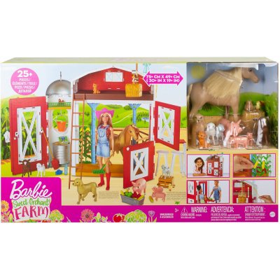 Barbie Fun Farm Barn se zvířaty a doplňky – Zbozi.Blesk.cz