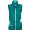 Dámská vesta Ortovox Swisswool Piz Grisch Vest W pacific green