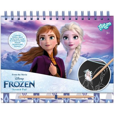 TOTUM Ledové království II škrabací obrázky – Zboží Dáma