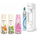 PUSHAIR Dafi bílý + kartuše CO2 + láhev 0,7 – Zbozi.Blesk.cz