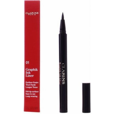 Clarins dlouhotrvající oční linky Graphic Ink Liner 01 Intense Black 0,4 ml – Zboží Dáma