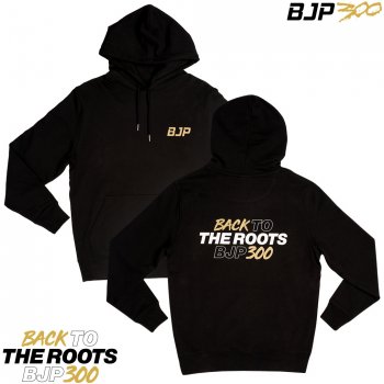 Hoodie BJP 300: Back To The Roots černá