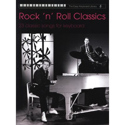 Easy Keyboard Library: Rock'n'Roll Classics noty na keyboard – Zboží Mobilmania