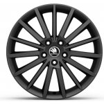 Škoda Turini 7,5x18 5x112 ET51 matt black | Zboží Auto