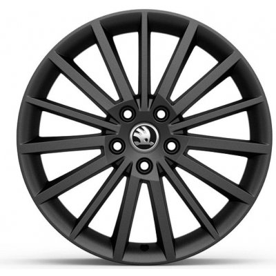 Škoda Turini 7,5x18 5x112 ET51 matt black | Zboží Auto