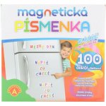 Alexander Hra Písmenka magnetická set 100 ks na lednici – Sleviste.cz