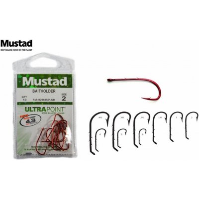 Mustad Baitholder vel.6 10 ks – Zboží Mobilmania