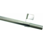 Gardinia Vzpěrná tyčka Press&Go s válečky, vzhled ušlechtilá ocel, 50 - 80 cm – Hledejceny.cz