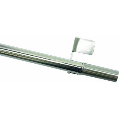 Gardinia Vzpěrná tyčka Press&Go s válečky, vzhled ušlechtilá ocel, 50 - 80 cm – Hledejceny.cz