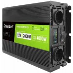 Green Cell Power Inverter LCD s displejem 12V/230V, 2000W/4000W, čistá sinusoida INVGC12P2000LCD | Zboží Auto