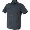 Pánská Košile Warmpeace Molino pánská košile dark grey
