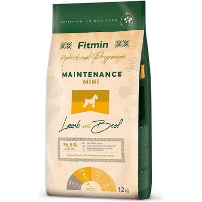 Fitmin Maintenance Mini Lamb & Beef 12 kg – Hledejceny.cz