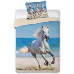 FARO povlečení Kůň na pláži Bavlna 140x200 70x90