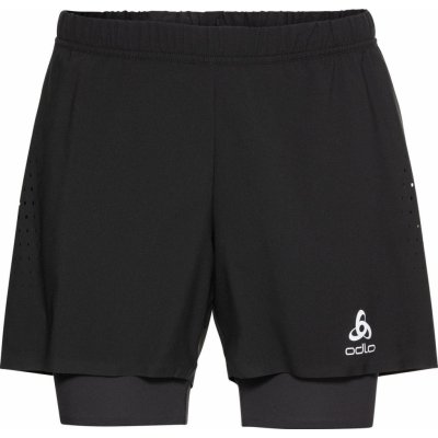 Odlo Zeroweight 2 in 1 shorts Black