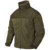 Army a lovecká bunda, kabát a blůza Bunda Helikon-Tex classic Army fleece zelená