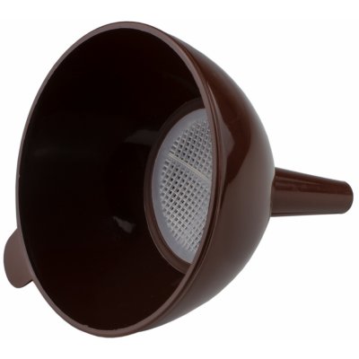 PLZEŇSKÉ DÍLO Nálevka, trychtýř 10 cm se sítkem, barvy mix – Zboží Mobilmania