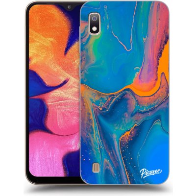 Pouzdro Picasee silikonové Samsung Galaxy A10 A105F - Rainbow čiré – Zboží Mobilmania