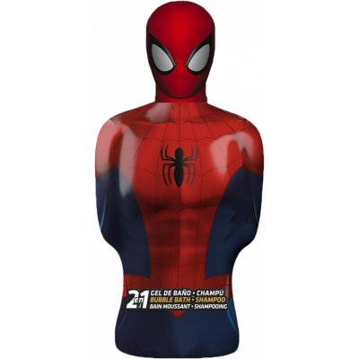 Spider-man 3D figurka 2v1 šampon a pěna do koupele 350 ml – Zboží Mobilmania