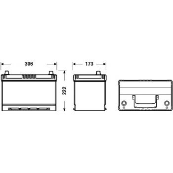 Centra Plus 12V 95Ah 720A CB954