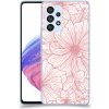 Pouzdro a kryt na mobilní telefon Samsung Pouzdro ACOVER Samsung Galaxy A32 5G A326B s motivem Floral I