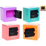 Mikro trading Pokladnička Trezor s odemykáním na kód 9 x 9 cm 4 barvy – Zboží Dáma