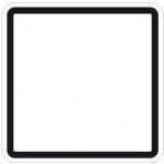 Dopravní Značka E13 500x500 mm - Dodatková tabulka Text: BEZ TEXTU-pouze bílý podklad – Hledejceny.cz