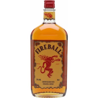 Fireball Cinnamon 33% 0,5 l (holá láhev) – Zboží Mobilmania