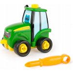 TOMY Traktor John Deere Johnny + šroubovák – Zboží Dáma