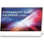 Presco Group Stolní Poznámkový daňový s citáty 25 × 14,5 cm 2024 – Hledejceny.cz