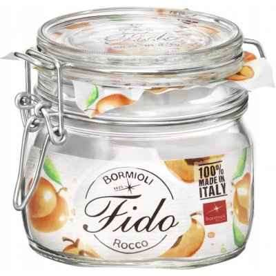 Bormioli Rocco zavařovací sklenice Weck Fido 500ml – Sleviste.cz