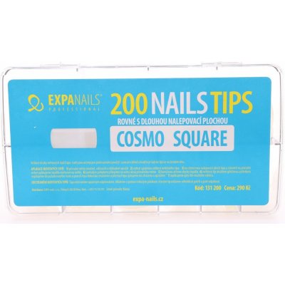 Enii Nails Cosmo square box 200 ks – Zboží Dáma