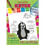 Akim Omalovánky Stačí přidat vodu! Krtek 2 set s barvami a štětcem – Hledejceny.cz