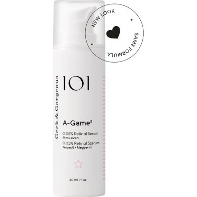 Geek & Gorgeous A-Game 5 sérum 0,05% retinalem 30 ml – Zboží Mobilmania
