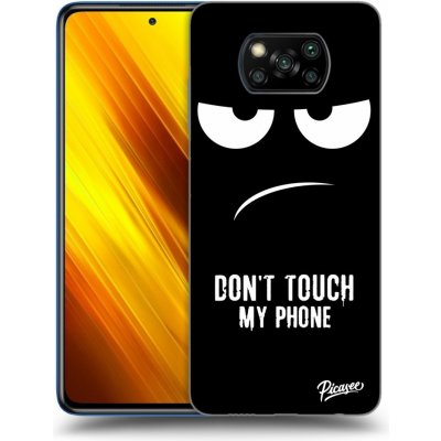 Pouzdro Picasee ULTIMATE CASE Xiaomi Poco X3 - Don't Touch My Phone