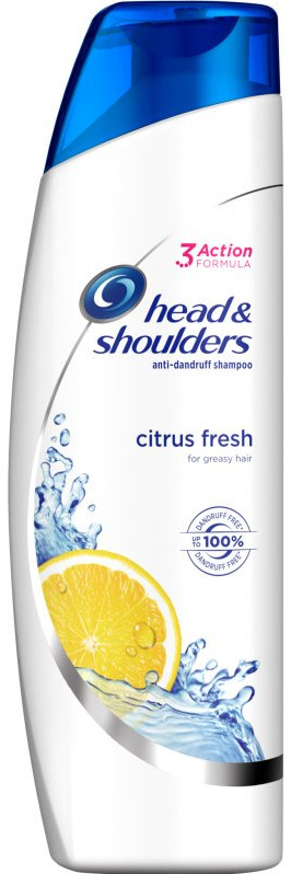 Head & Shoulders šampon proti lupům pro mastné vlasy Citrus Fresh 250 ml od  89 Kč - Heureka.cz