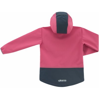Esito dětská softshellová bunda Duo růžová – Zboží Mobilmania