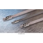 WAPRO WTM-BL-200ST Stahovací pásky s kuličkovým zámkem BALL LOK, 201 x 4,6 mm – Zboží Dáma